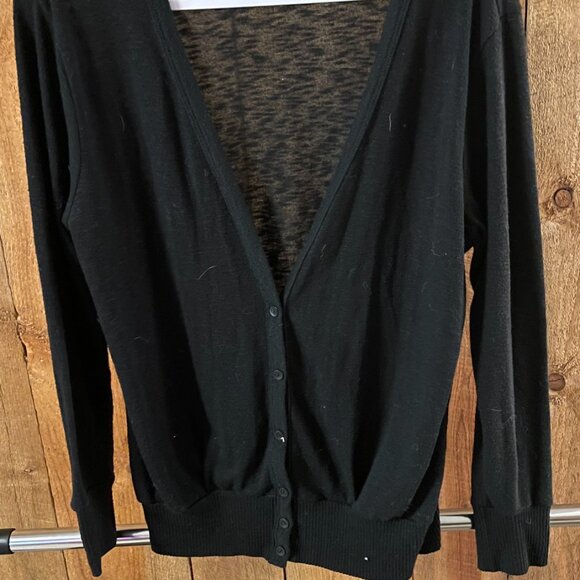 Women's Forever 21 Black Cardigan (L) - Picture 4 of 4